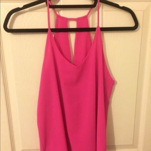 Hot Pink Halter Top