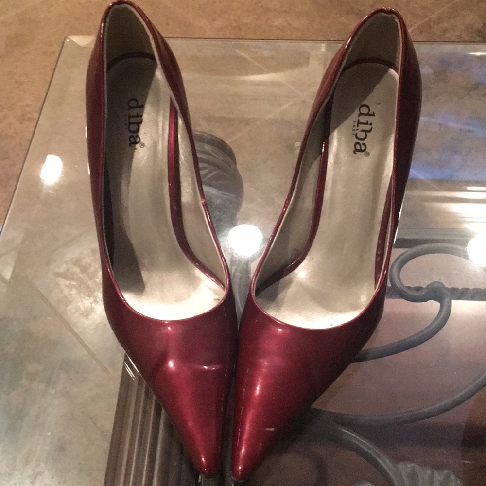 Diba Wine Red Shoes - Pointed Toe Pumps