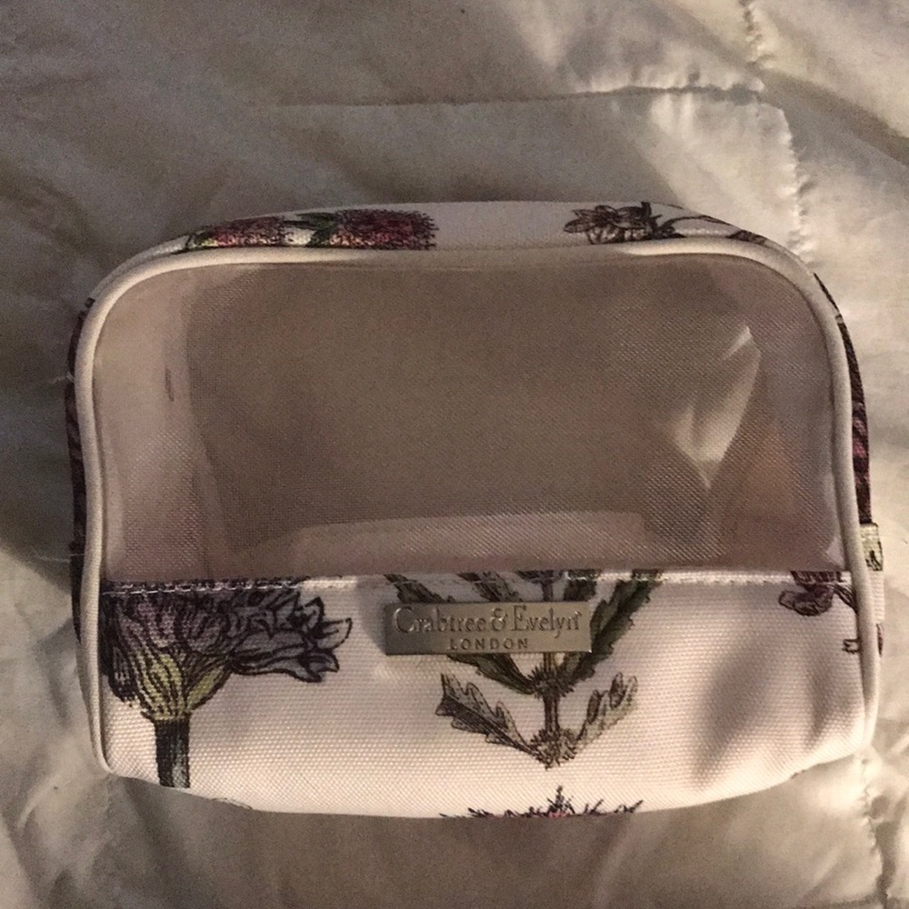Crabtree and Evelyn makeup bag
