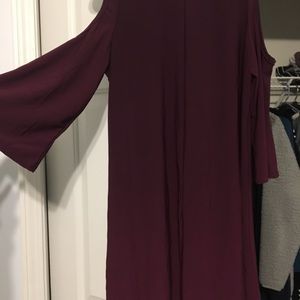 Beautiful dark purple dress