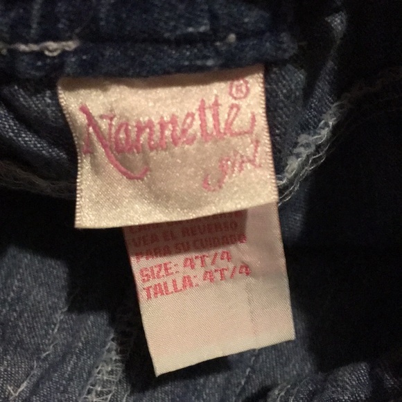 Nanette Girl, Jeans, Girl size 4T - Picture 2 of 3