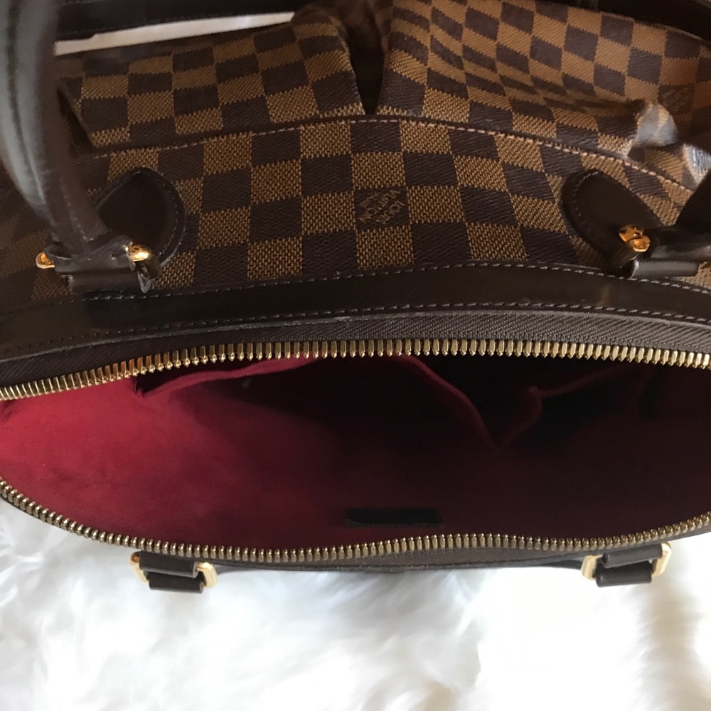 💯  authentic Louis Vuitton Damier Ebene Satchel - Picture 3 of 6