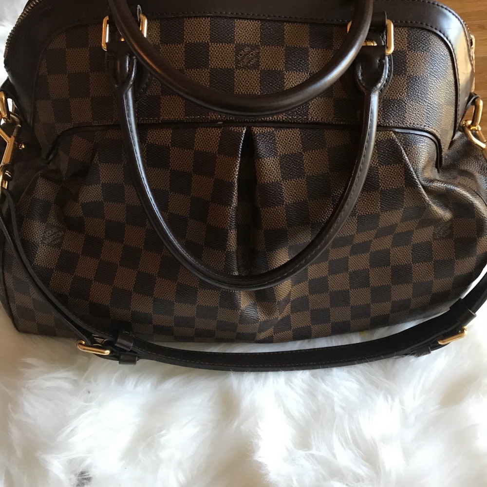 💯  authentic Louis Vuitton Damier Ebene Satchel - Picture 5 of 6