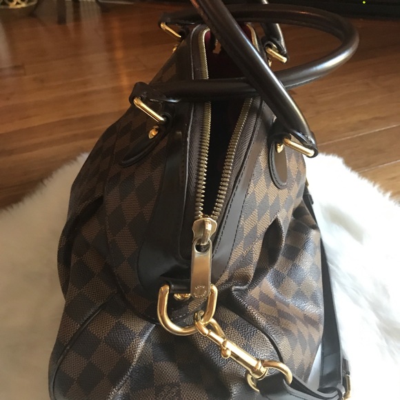💯  authentic Louis Vuitton Damier Ebene Satchel - Picture 4 of 6