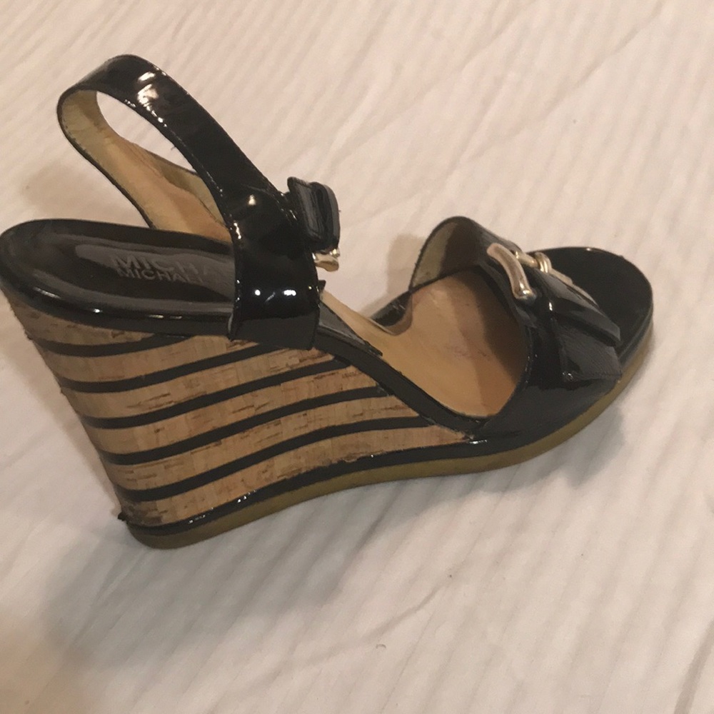 Kors Michael Kors black patent leather