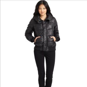 Pencey Black Anthropology Puffer Jacket small coat