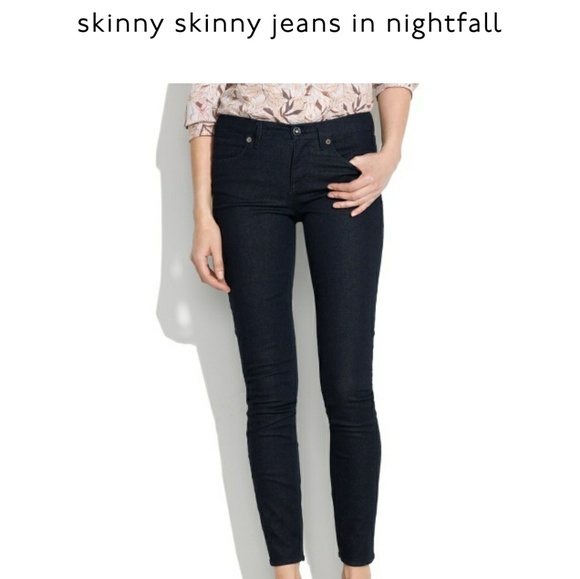 Madewell Denim - NWT Madewell Skinny Skinny Jeans - Sz. 29