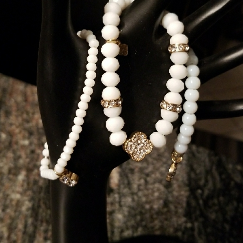 Beaded Stackable Bracelets - Picture 3 of 3