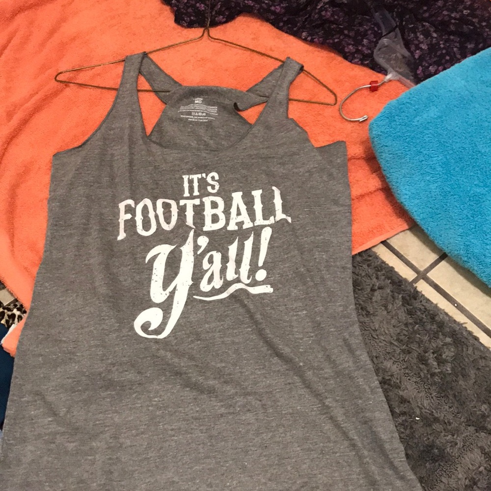 It's football y'all tank never worn