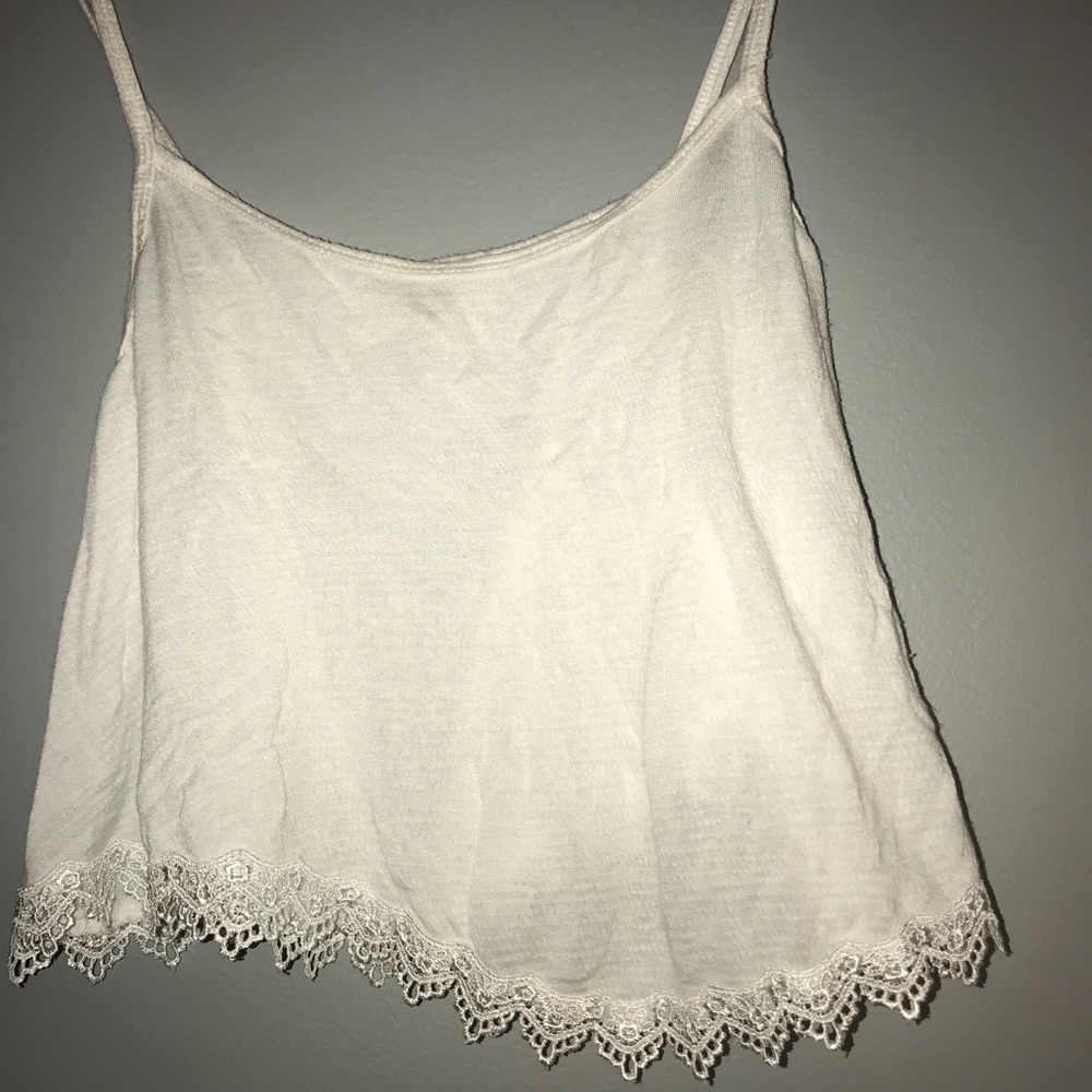 white tank top