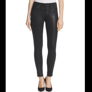 Hudson Coated Nico Midrise Skinny jeans