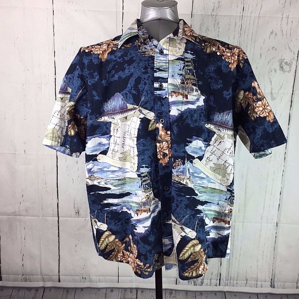 (SOLD) Natural Issue Men's large shirt button down