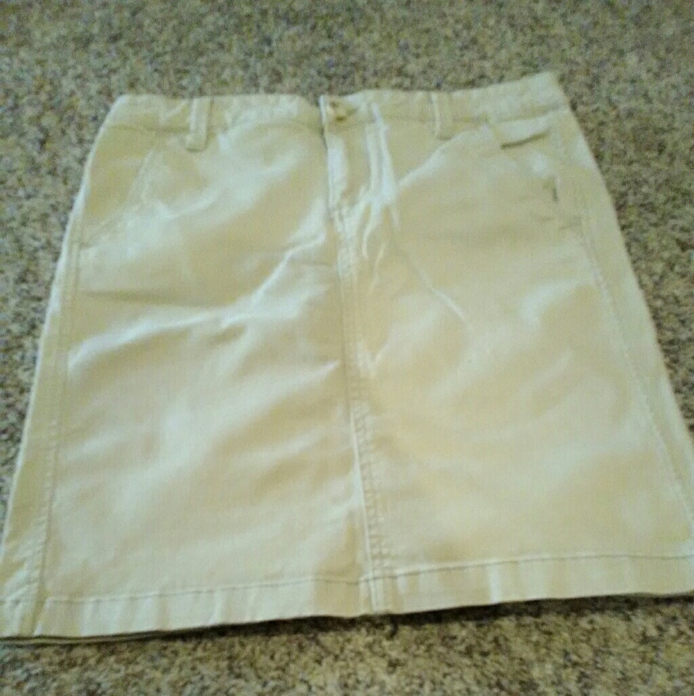 Khaki skirt