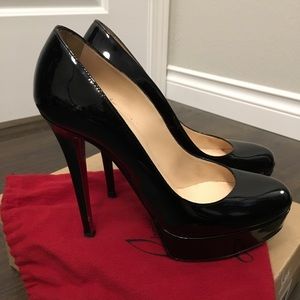 Bianca 140 patent Christian Louboutin heels
