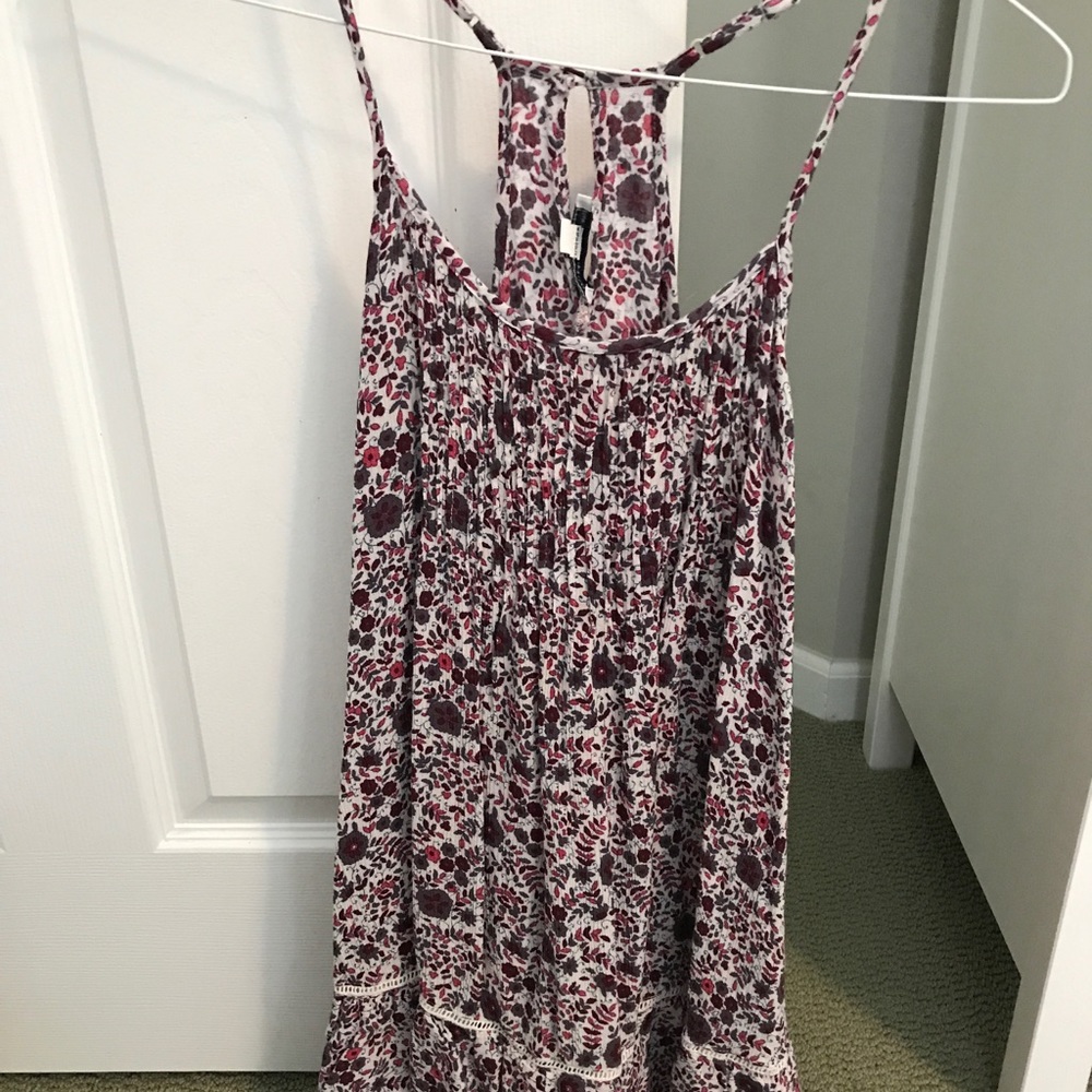 American Eagle spaghetti strap floral dress