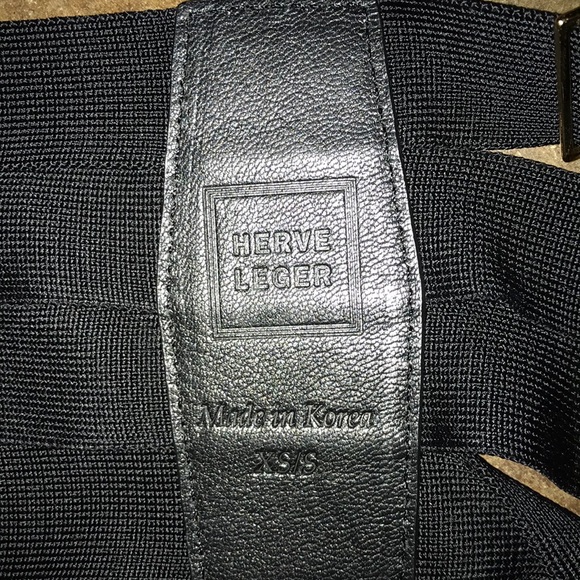 Herve Leger elastic waist belt main image 4