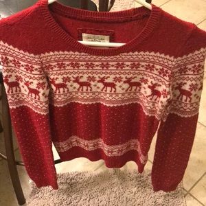 Abercrombie and Fitch Holiday Sweater