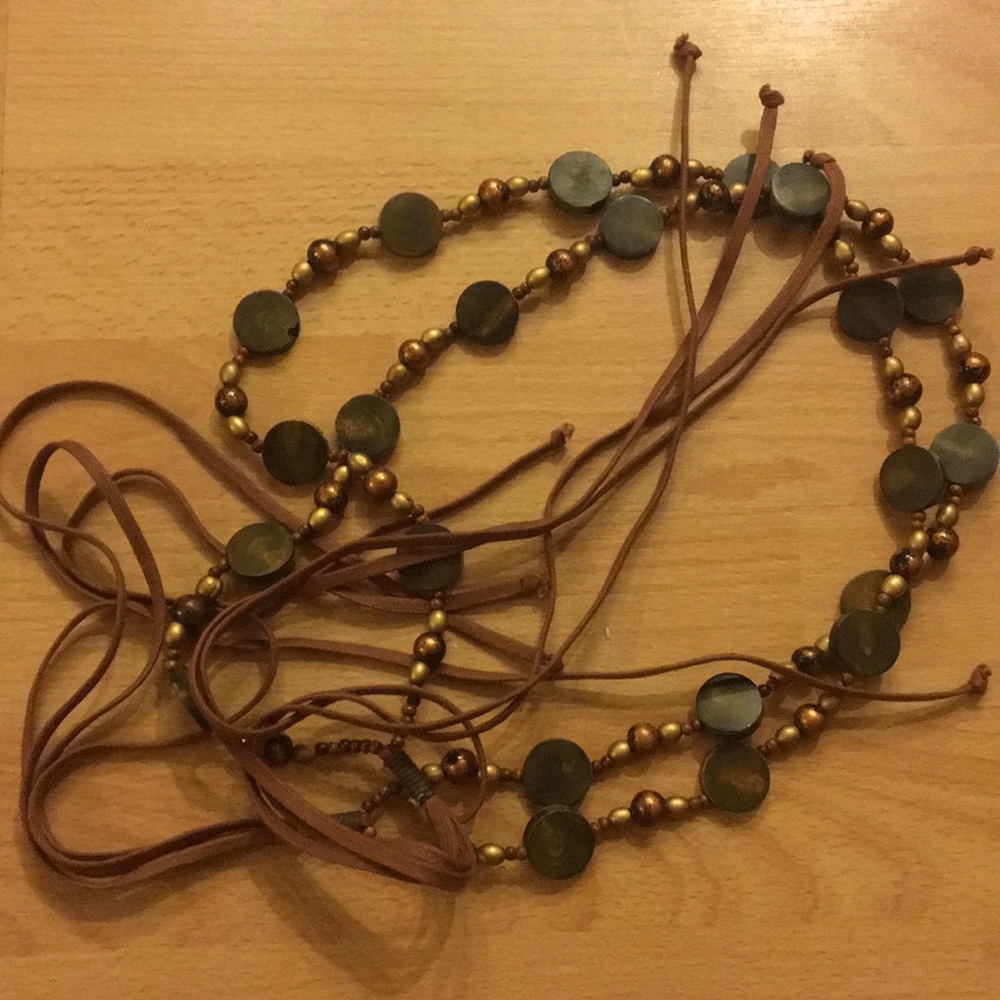 Boho tie-around belt