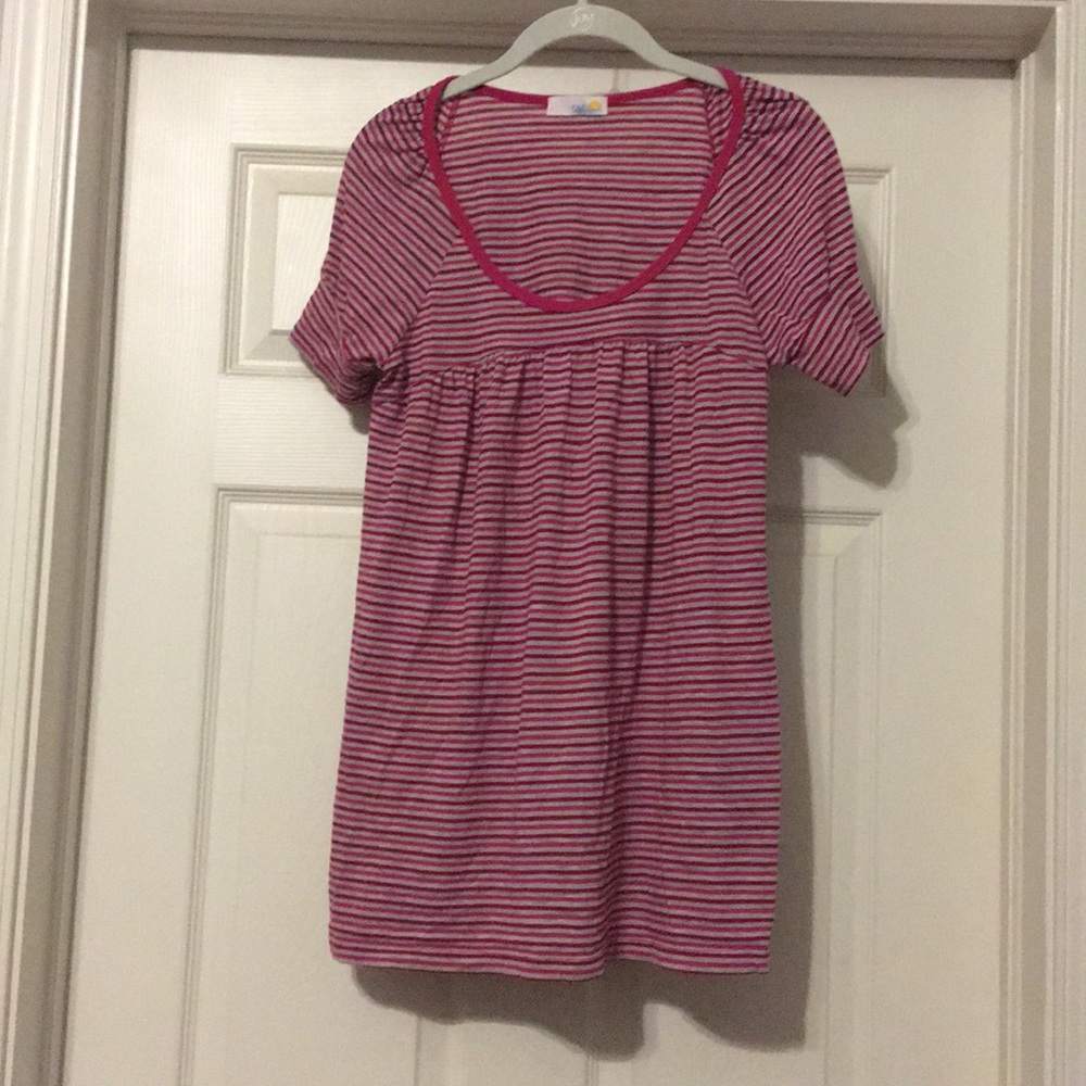 C&C California stripped long tee shirt size Medium