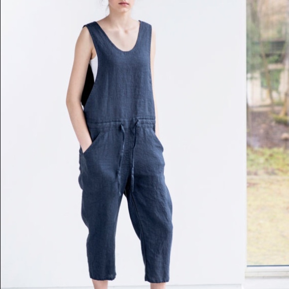🚫SOLD🚫Not Perfect Linen Jumpsuit