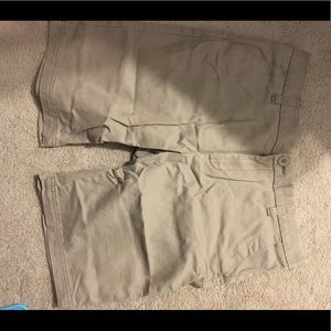 Khaki shorts