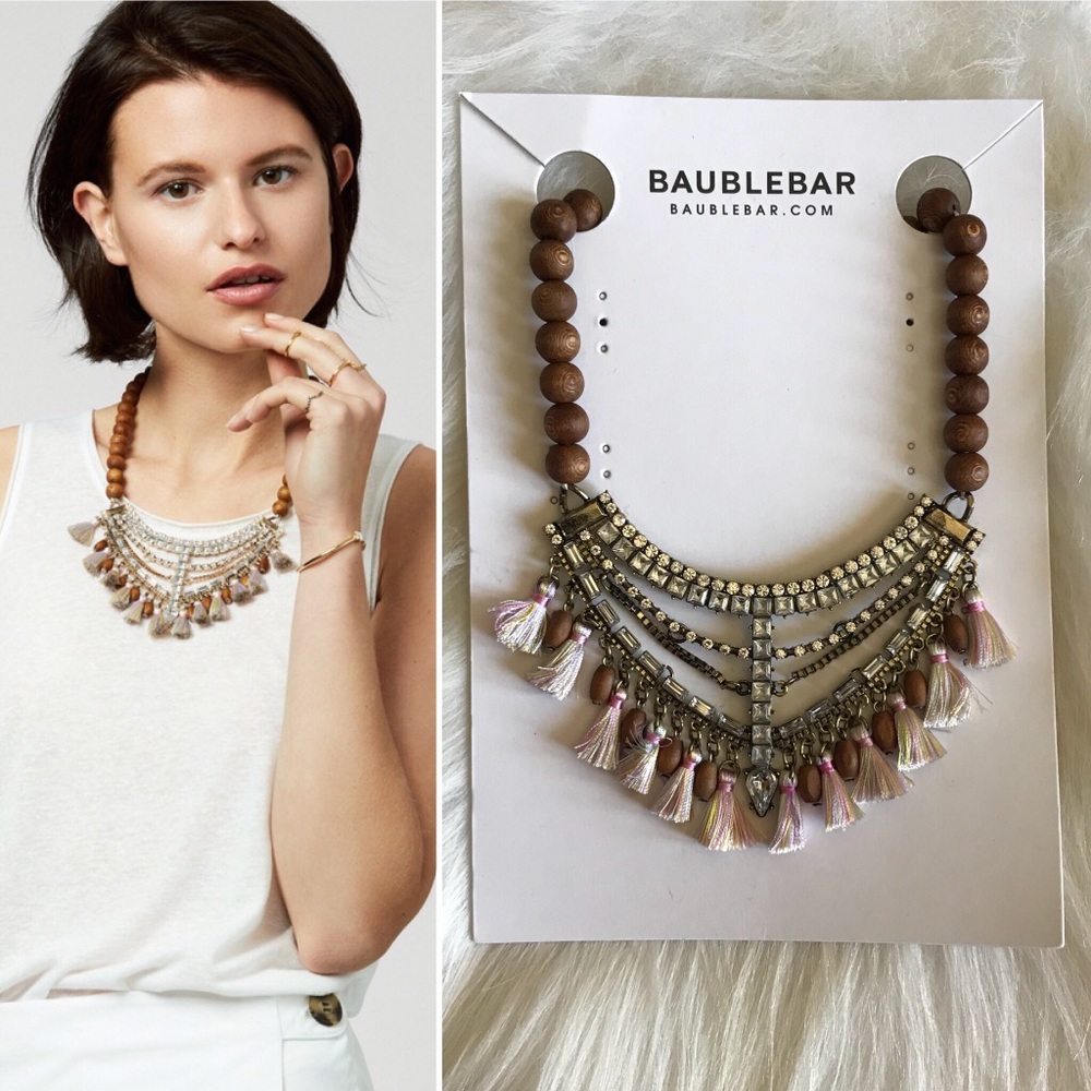 SOLD ❌ NEW⚡️BaubleBar Java Bib Statement Necklace