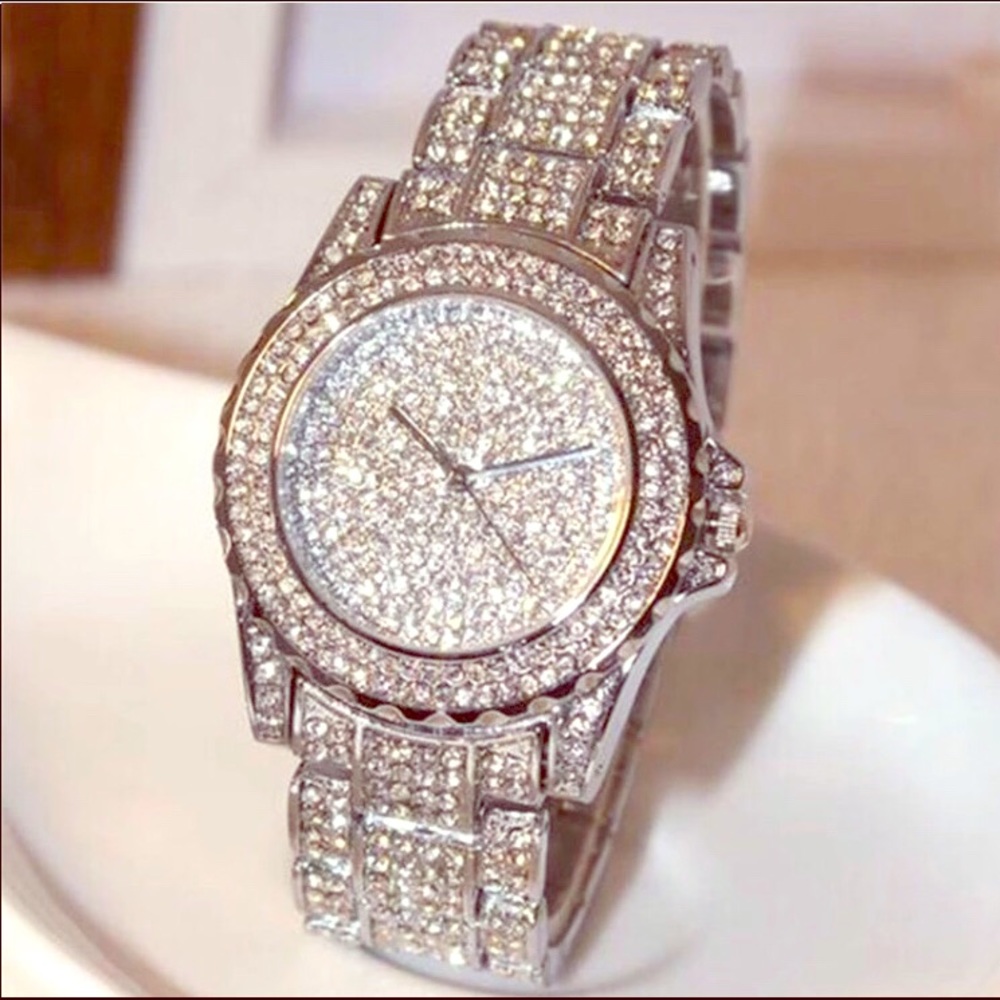 Rhinestone watch