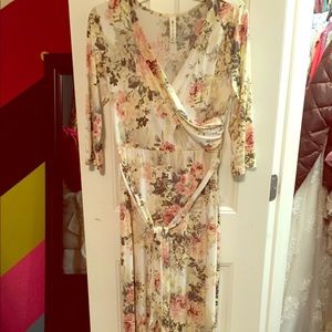 Women’s Wrap Maxi Dress