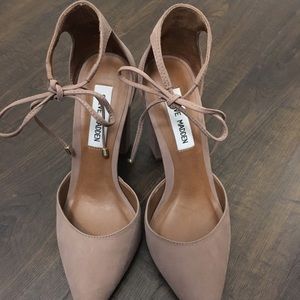 Steve Madden Pamperd Heels - Blush