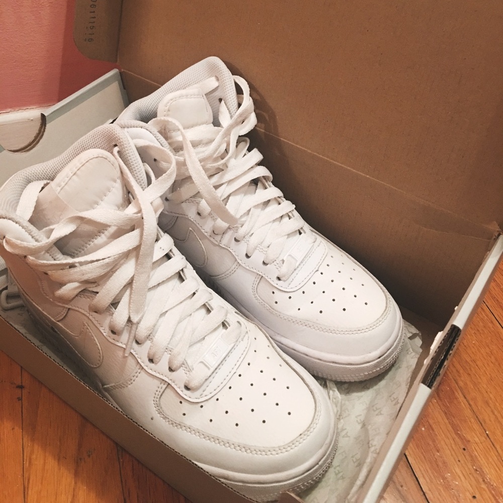 High Ankle Nike Air Force 1s