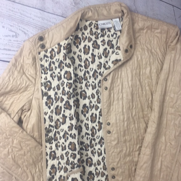 Chico Leopard and Light Tan Jacket - Picture 3 of 4
