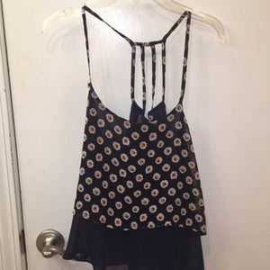Sunflower Flowy Tank Top