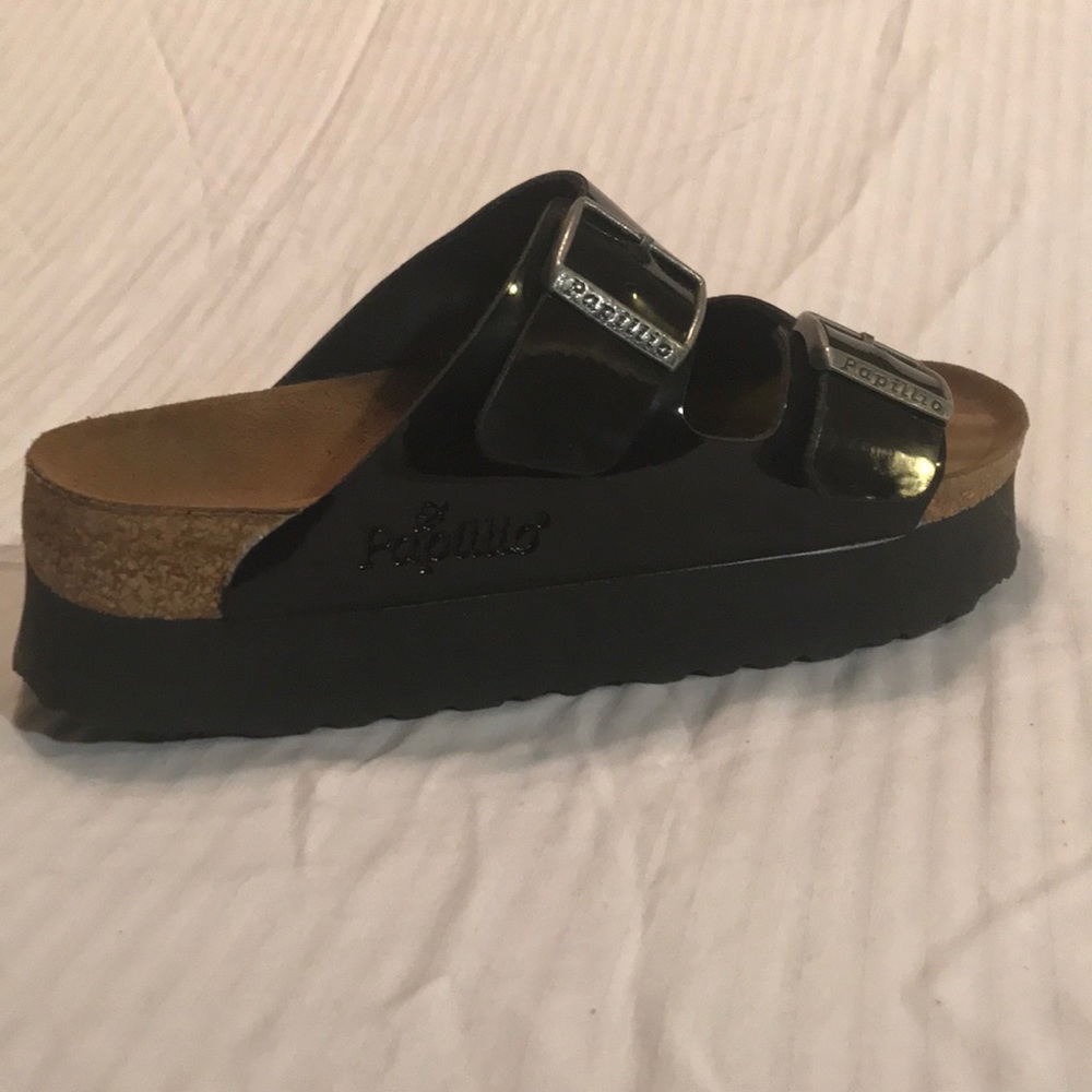Women’s Papillio, black patent, size 37