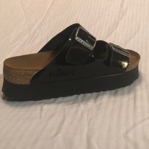 Women’s Papillio, black patent, size 37
