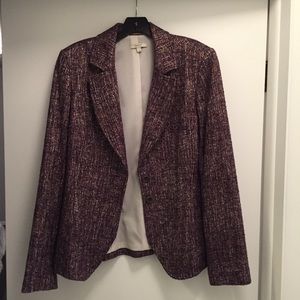Santorelli woman’s blazer - purple. Size 10.