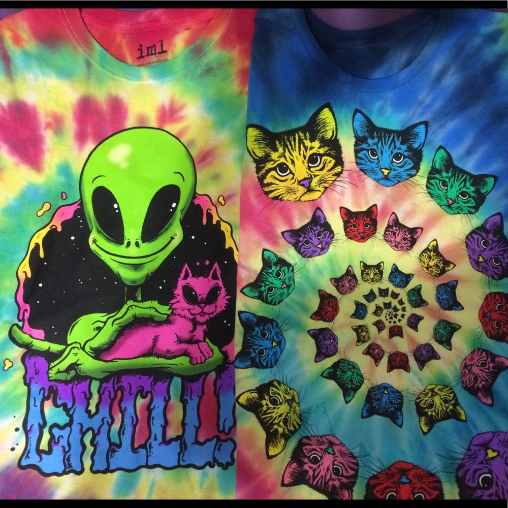 Psychedelic Tye-Dye T-Shirts
