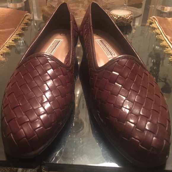 Beautiful Woven Leather Loafers💥LAST PAIR💥 - Picture 1 of 3