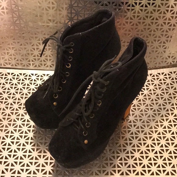 JEFFREY CAMPBELL "Lita" Velvet Size 6 - Picture 2 of 7