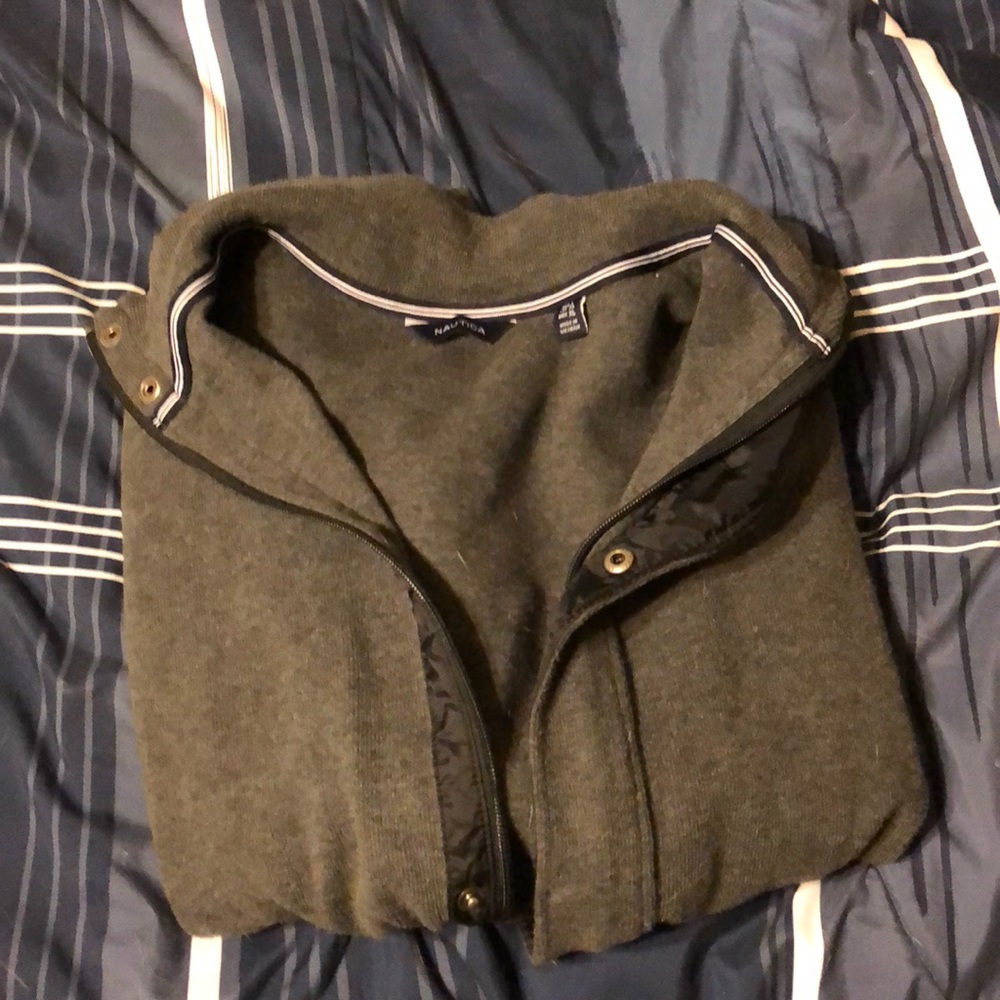 Bomber Jacket Sweater