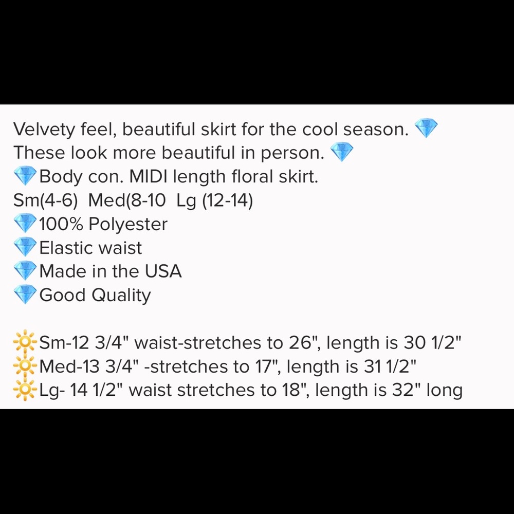 💎Beautiful floral skirt💎 - Picture 6 of 8