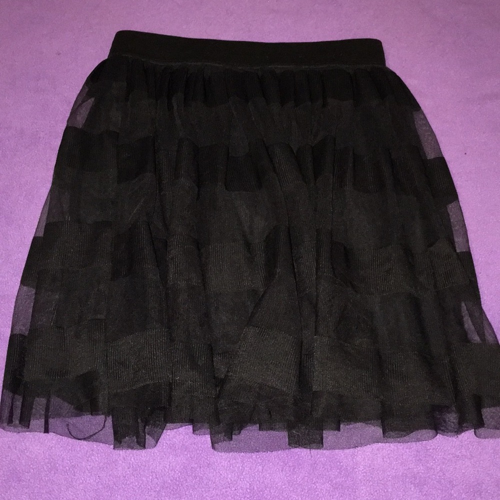 Striped Mini Skirt