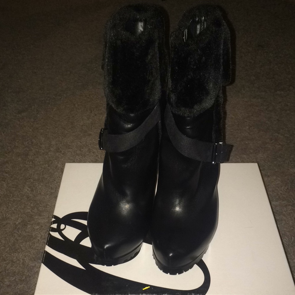Nina New York Faux Fur Boots
