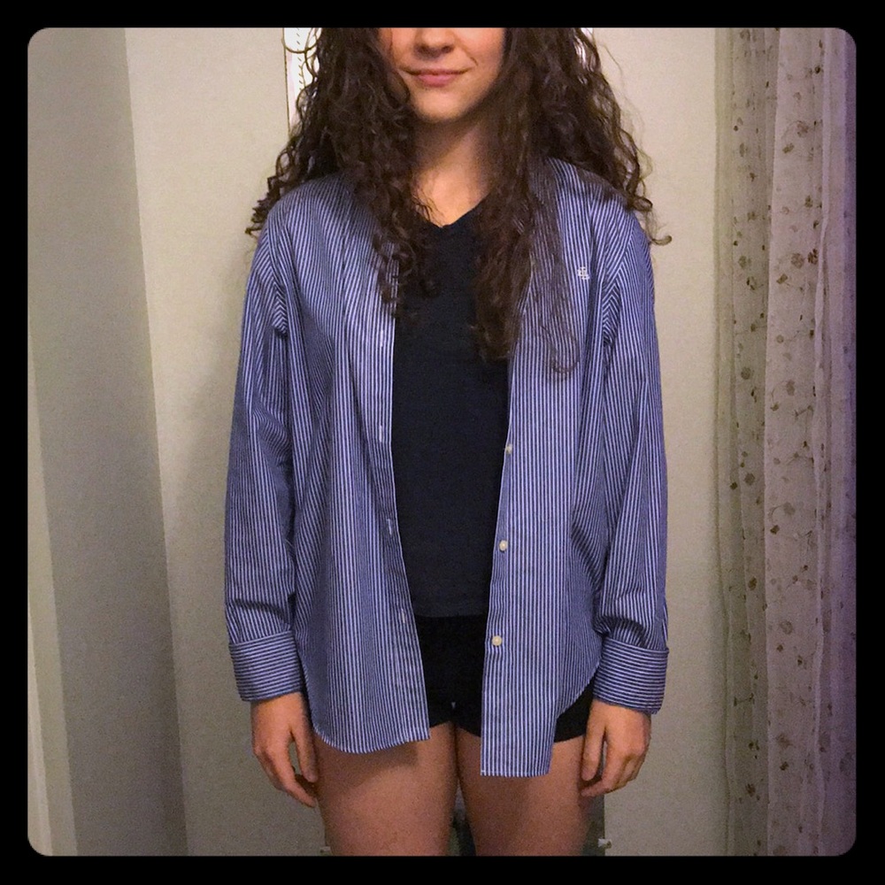 Lauren Ralph Lauren cotton button down - Picture 7 of 7