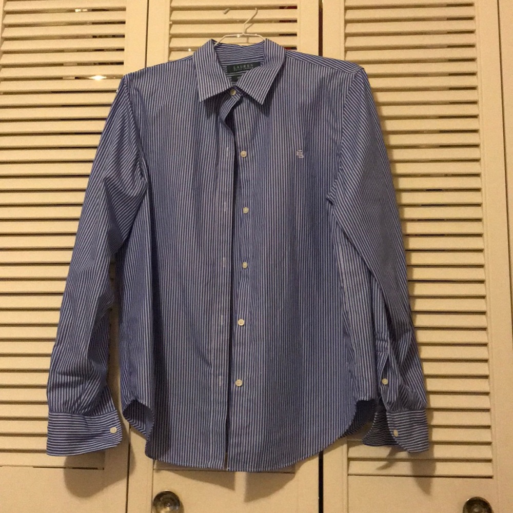 Lauren Ralph Lauren cotton button down - Picture 3 of 7