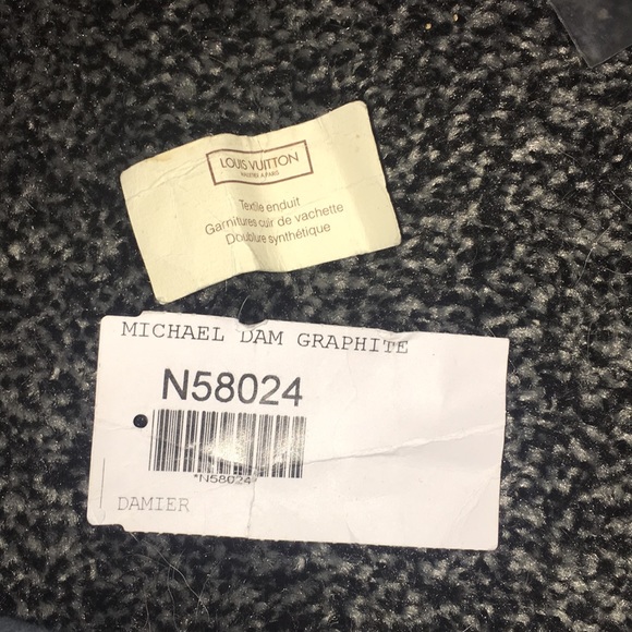 Michael Damier Graphite LV Backpack - Picture 8 of 8