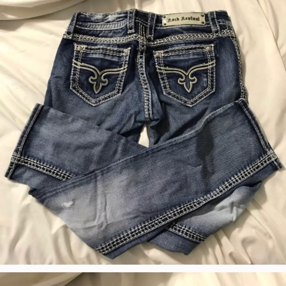 Rock Revival straight leg