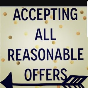 ACCEPTING ALL REASONABLE OFFERS!!!