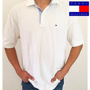 Tommy Hilfiger Polo White XL