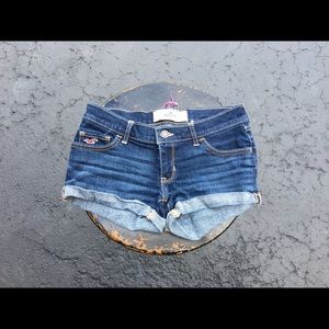 Hollister Low-Rise Denim Shorts