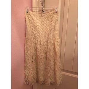 Strapless Lacey Dress